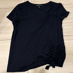 Inc International Concepts Elegant Navy Blue Women's Top